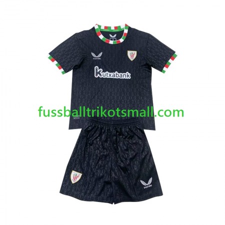 Fußballtrikots Athletic Bilbao Kinder 2024-2025 Kurzarm Fourth trikot kaufen